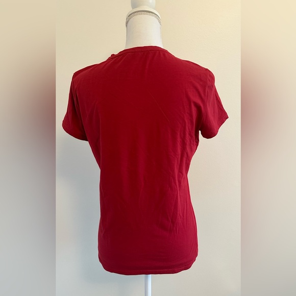 Loro Piana | Classic Red Women's T-Shirt - Picture 4 of 8